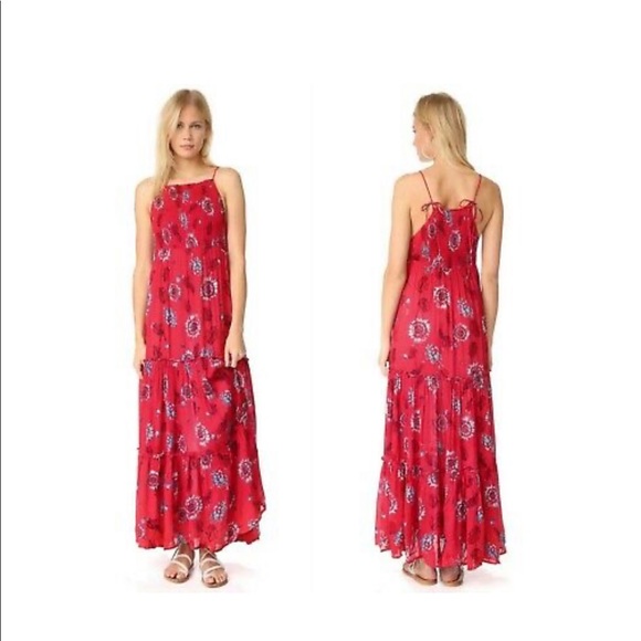 Free People Dresses & Skirts - Free People Garden Party Maxi Dress Floral Small